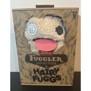 NIB Zuru Fuggler Hairy Fuggs Oogah Boogah Balding Gray Funny Ugly Monsters‎ 9"